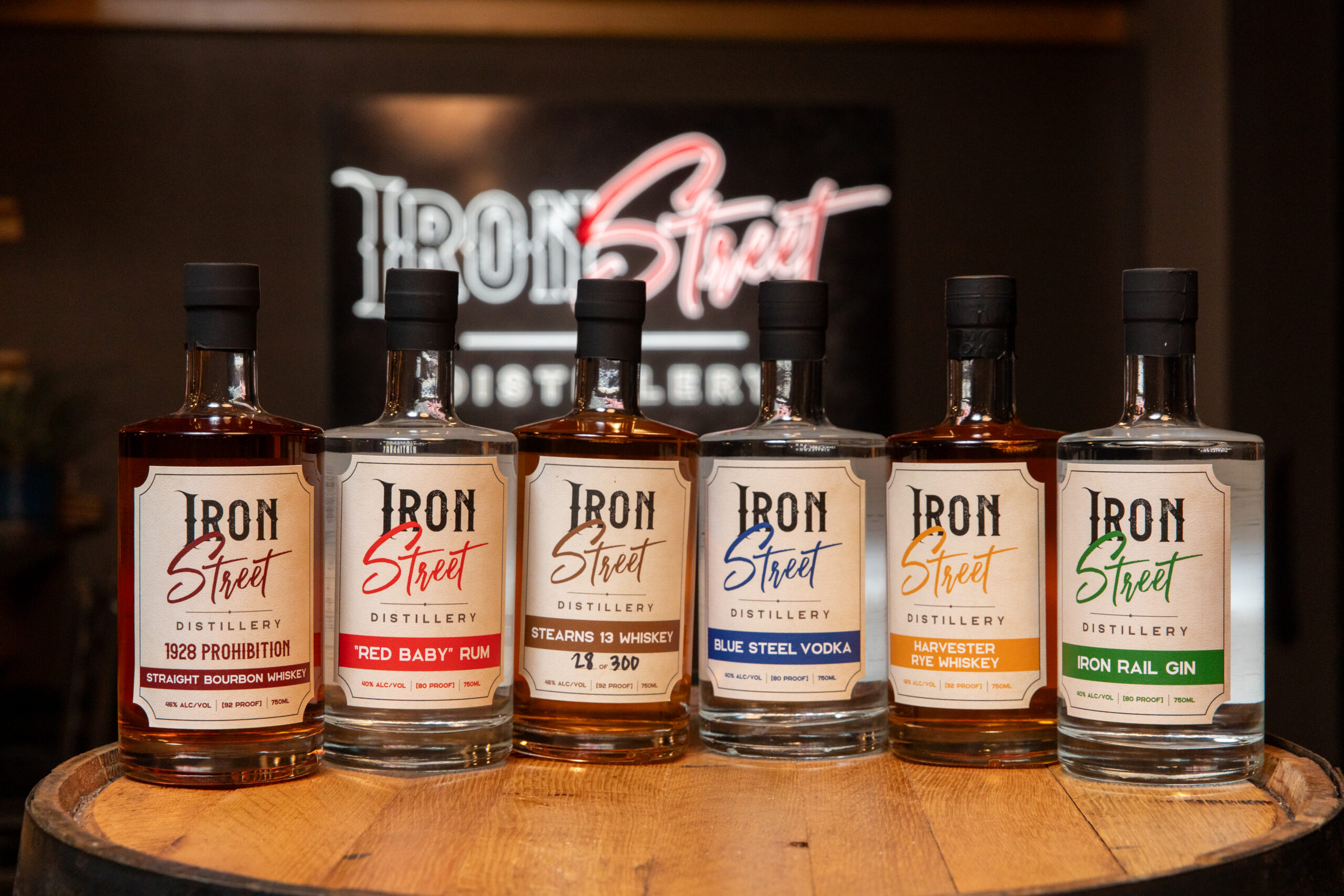 Iron Street Distillery Spirits